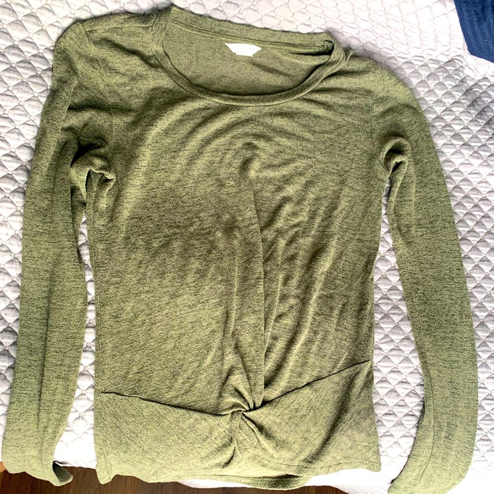 Navy green long sleeve